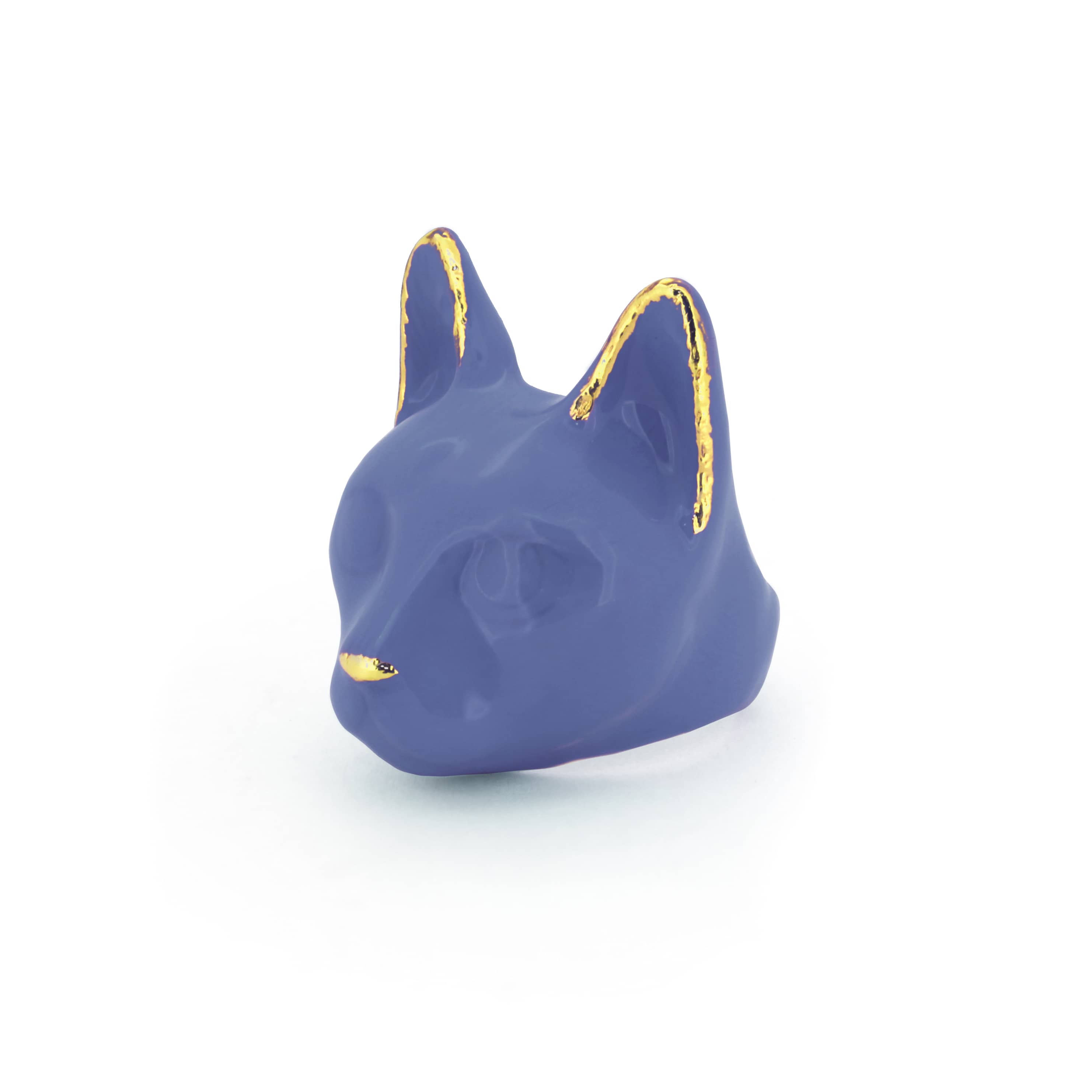 Nostalgia Blue Cat Ring  | MaewMarch
