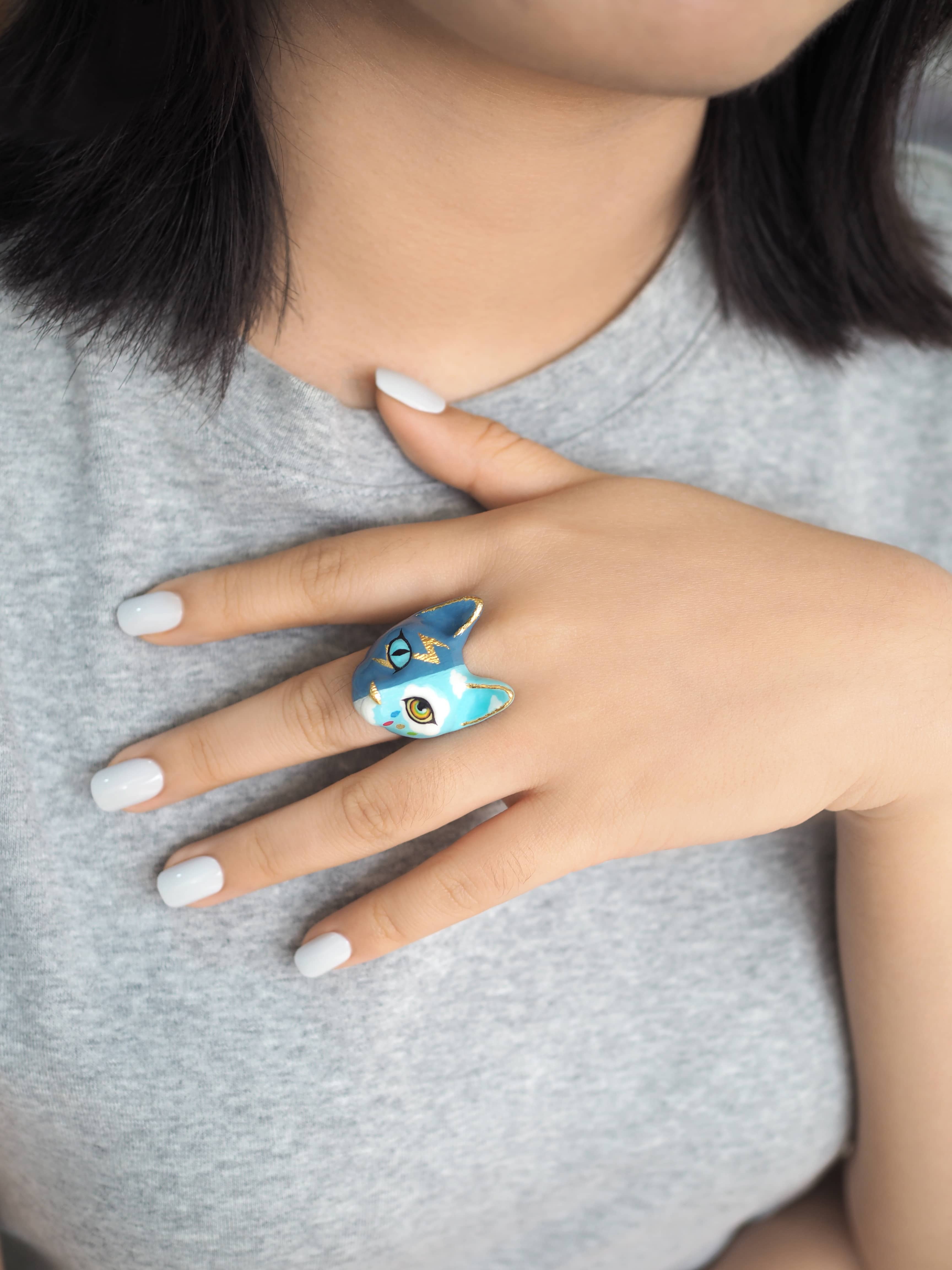 Sky Cat Ring | MaewMarch