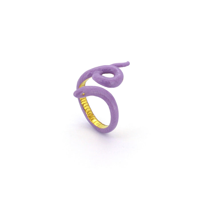 L Snake Purple Ring | Candy Snake