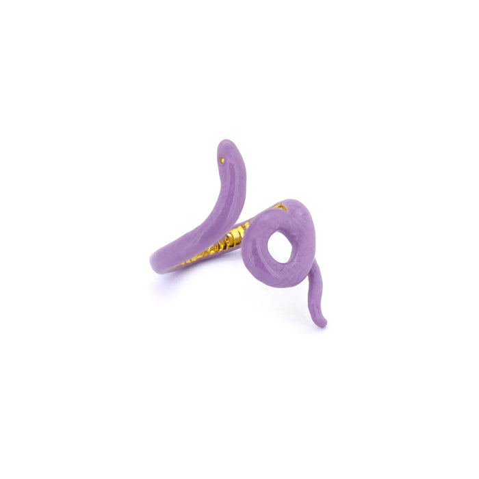 L Snake Purple Ring | Candy Snake