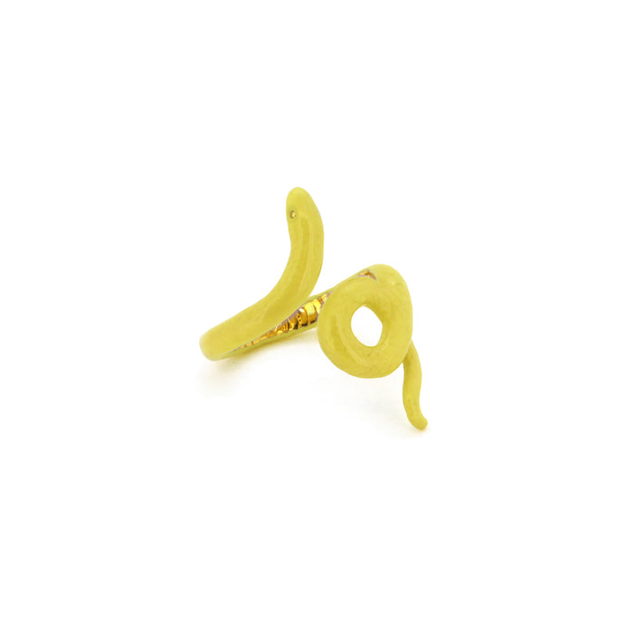 L Snake Yellow Ring | Candy Snake