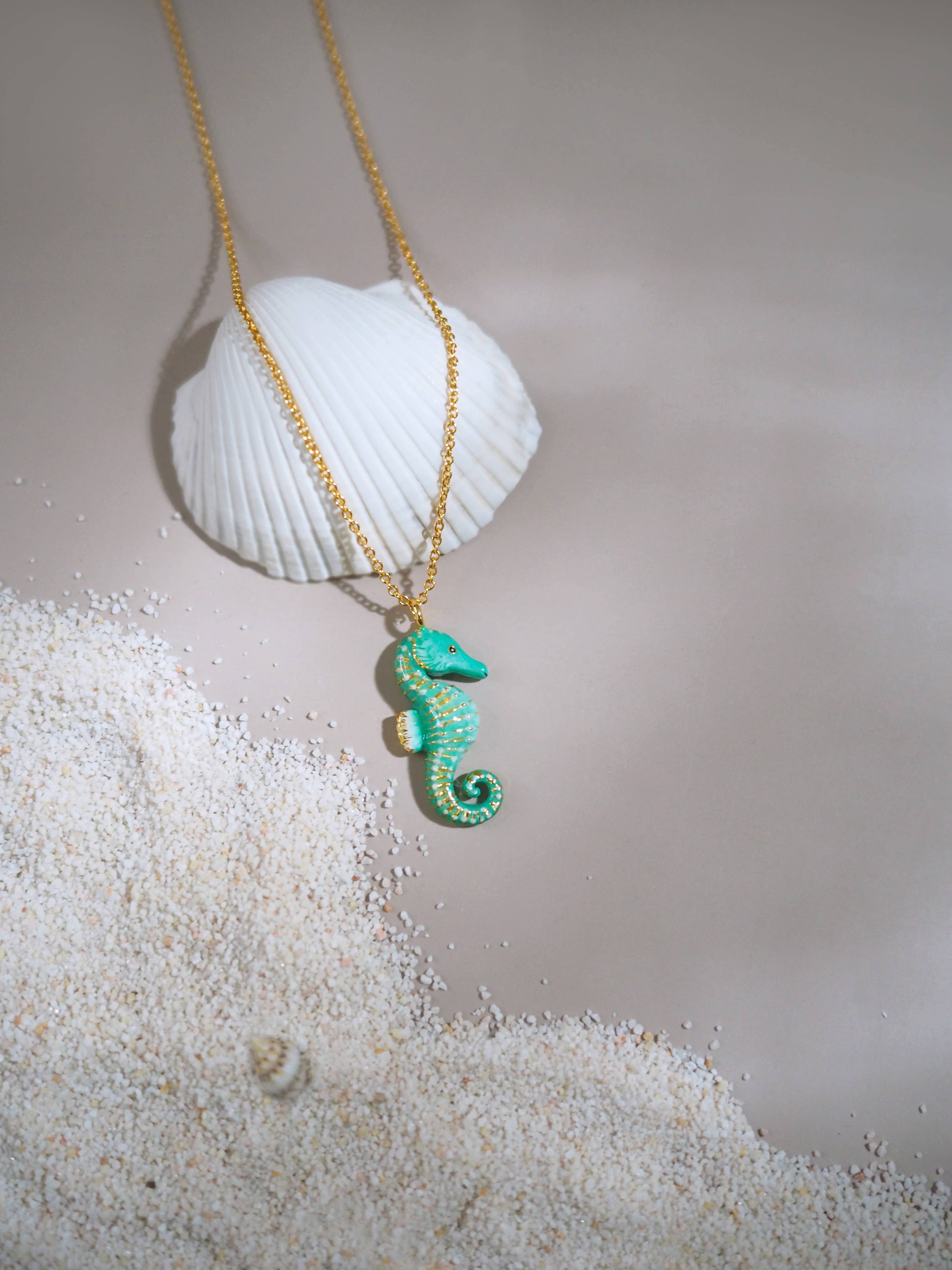 Seahorse Necklace | Sea of Love