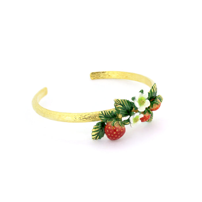 Strawberry Blossom Bangle | Strawberry Forever