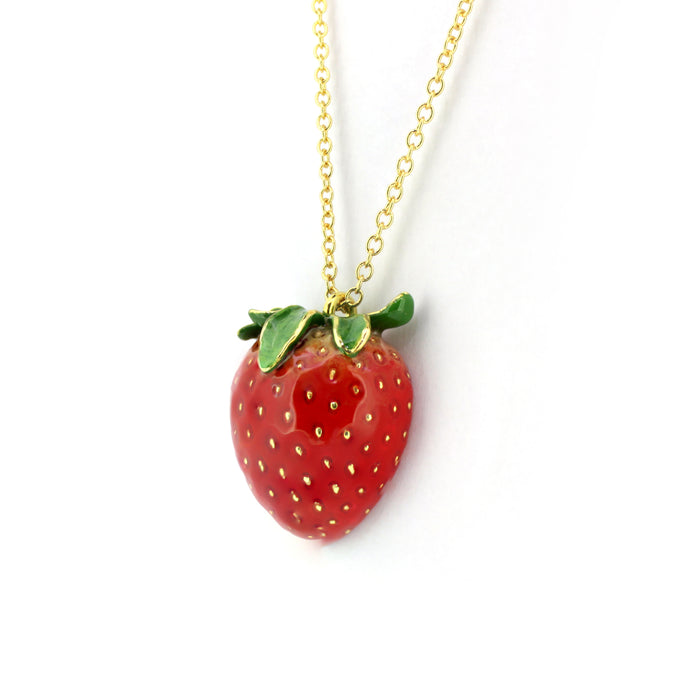 Strawberry Pendant Necklace | Strawberry Forever