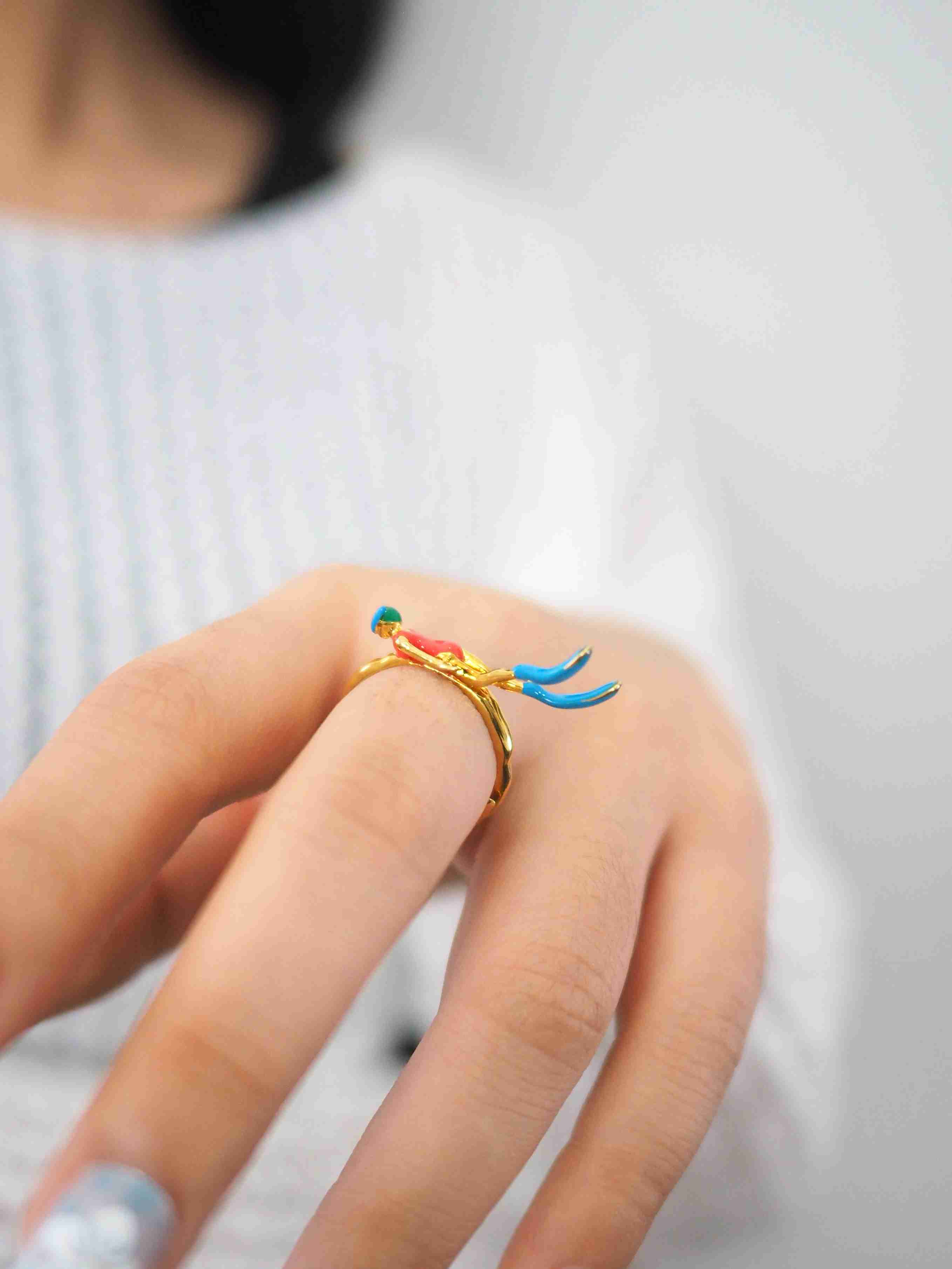 The Diver Ring | The Great Blue