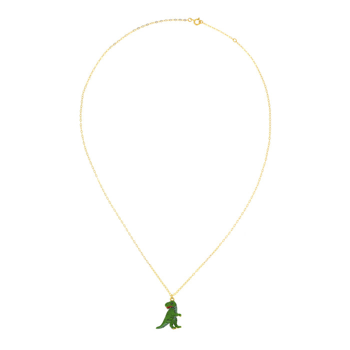 T-Rex Charms Pendant Necklace 925 Sterling Silver | Happy Story