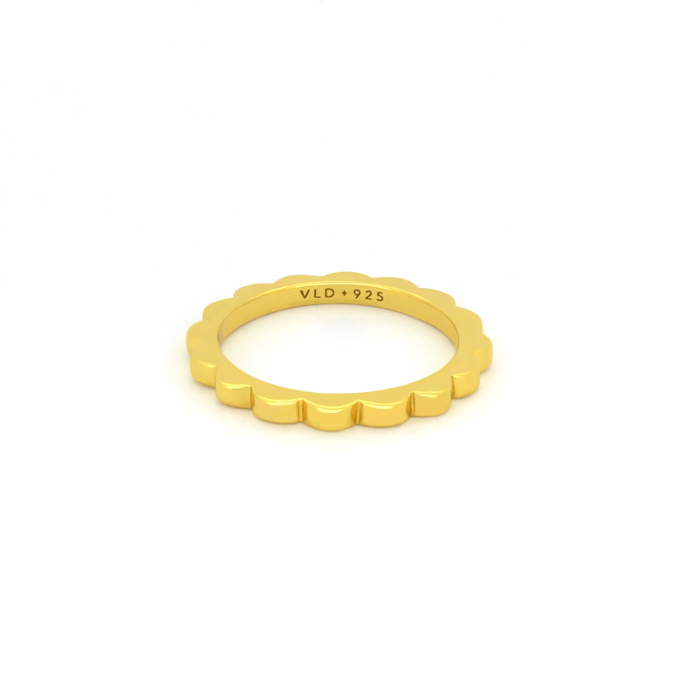Cool, minimal, gold ring for everyday wear.