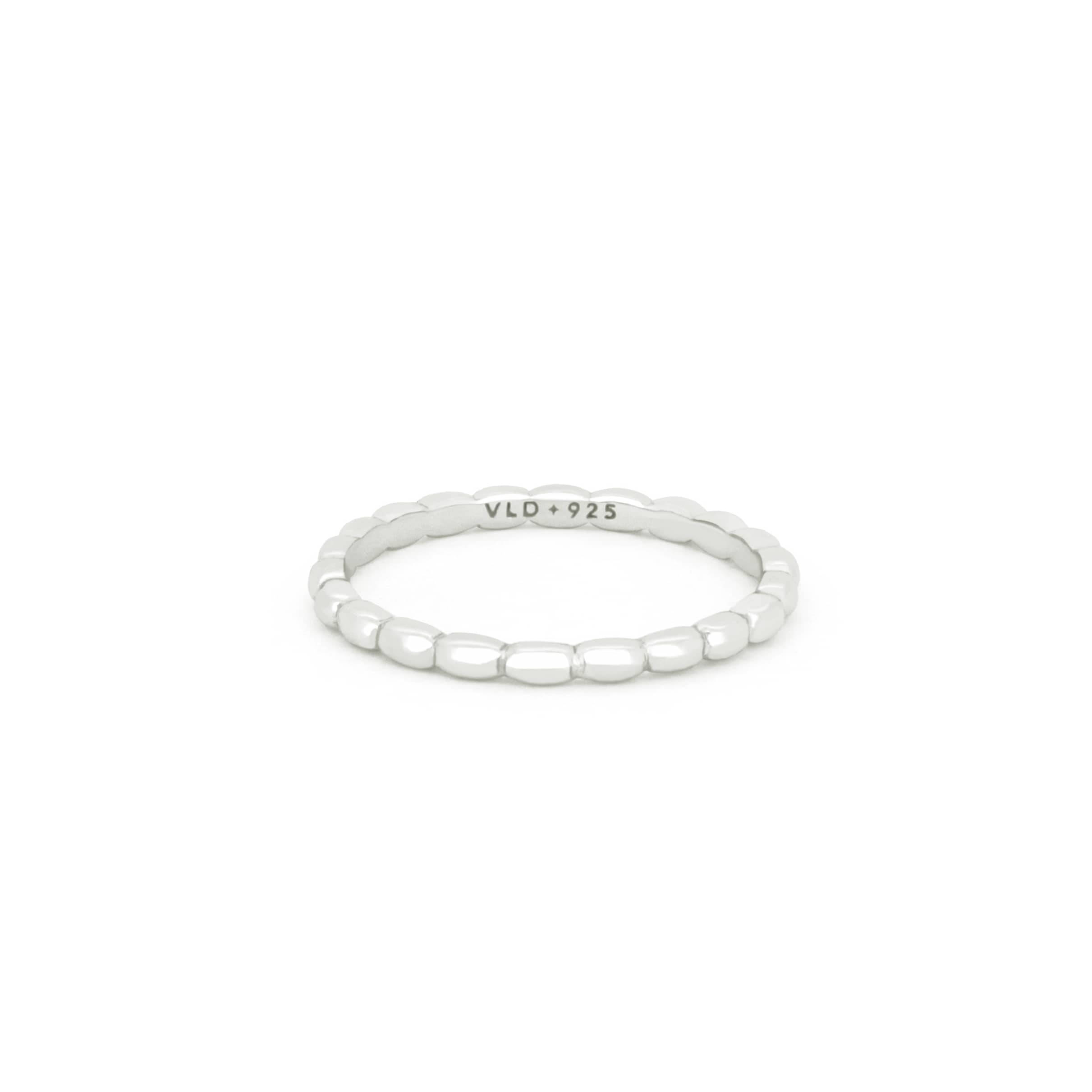 Bubble Slim Ring Silver or Gold | Everyday: Happy