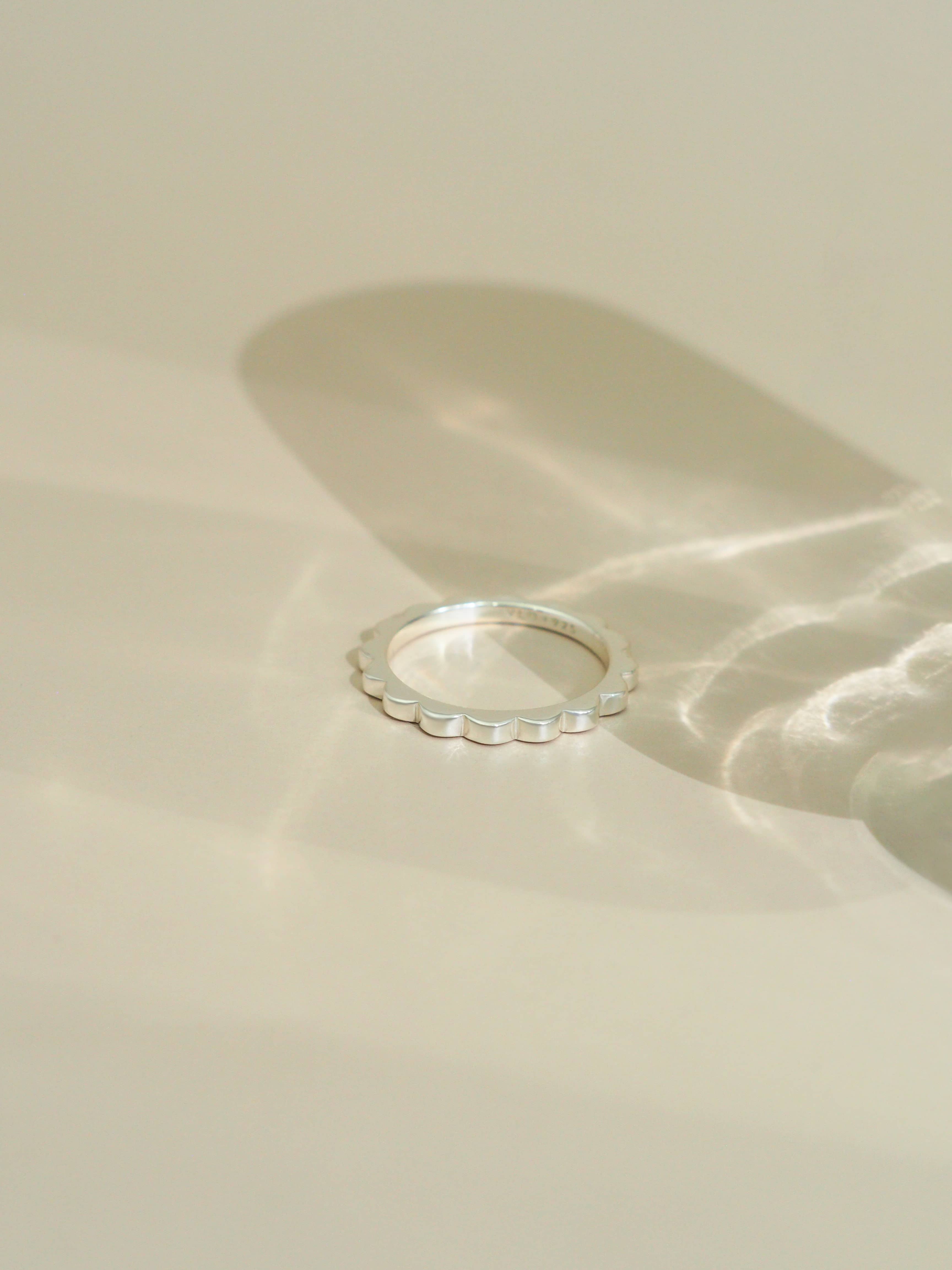 Bliss Slim Ring Silver or Gold | Everyday: Happy