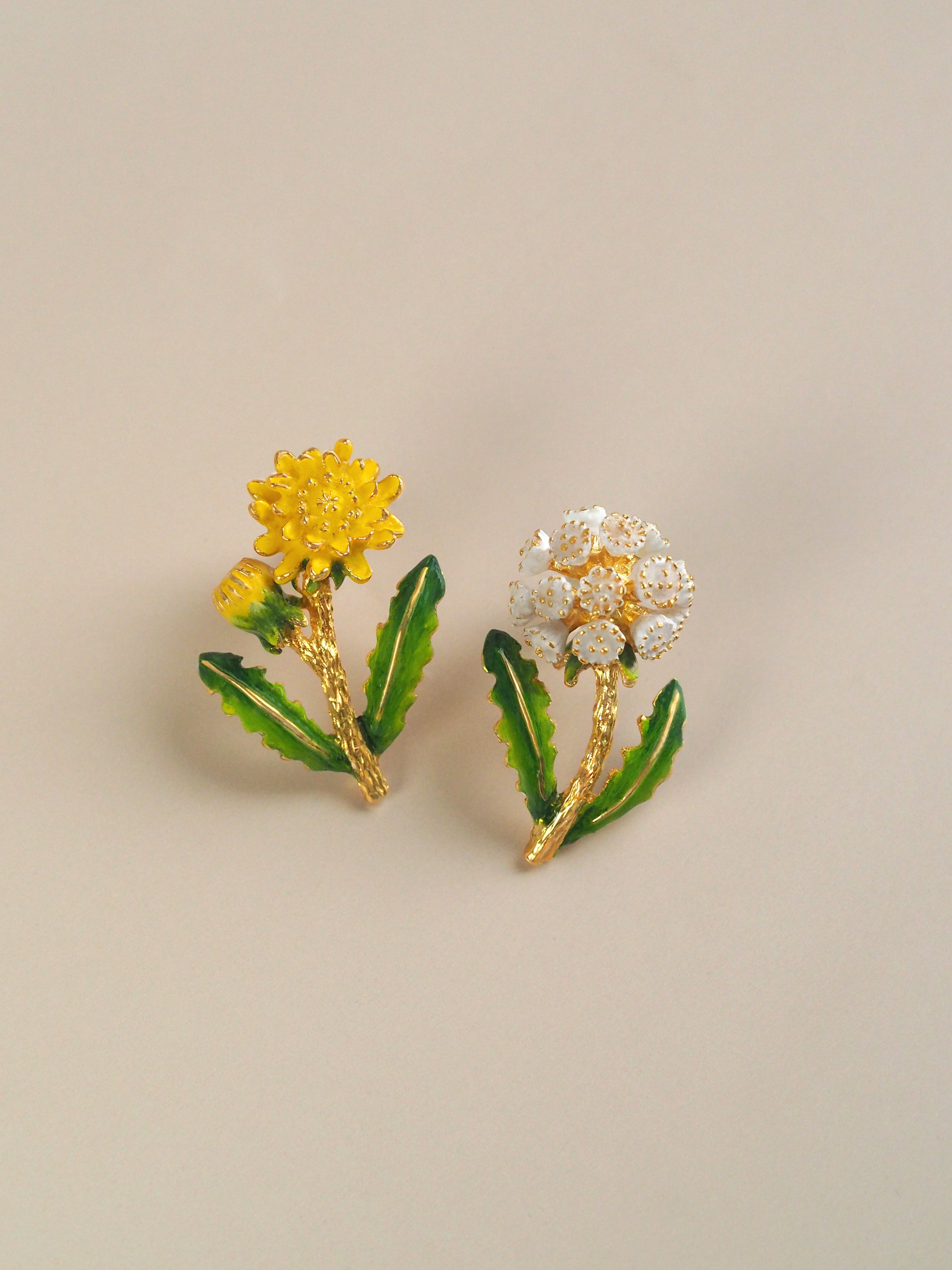 Dandelion Earrings