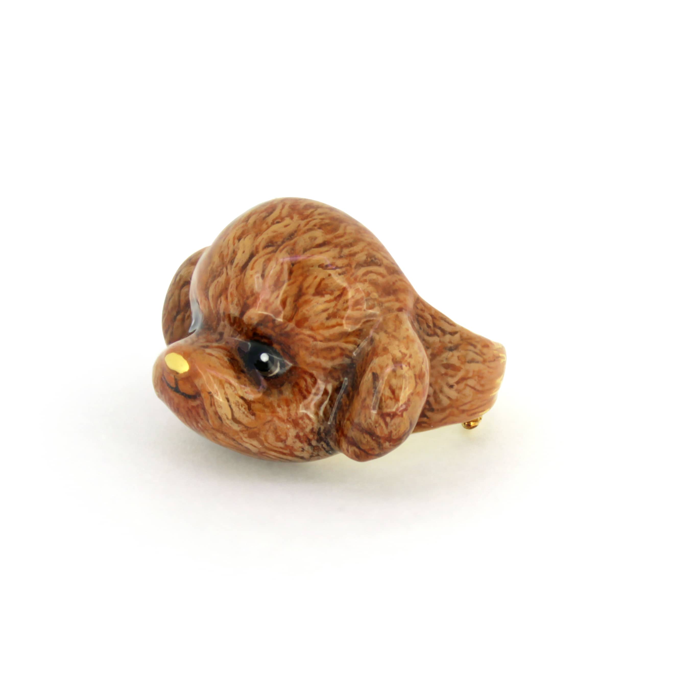 Playful poodle ring perfect for dog lovers.