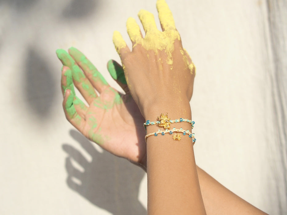 Tridevi Sarasvati Colorful SET Bracelets /  Favora - Trinity
