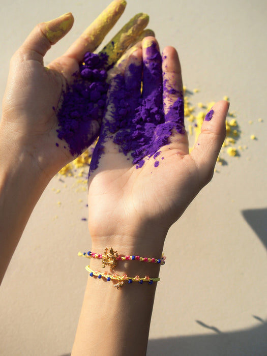 Tridevi Lakshmi Colorful SET Bracelets /  Favora - Trinity