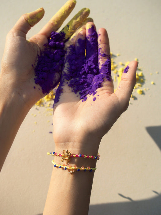 Tridevi Lakshmi Colorful SET Bracelets |  Favora - Trinity