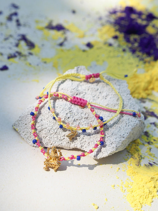 Tridevi Lakshmi Colorful SET Bracelets /  Favora - Trinity