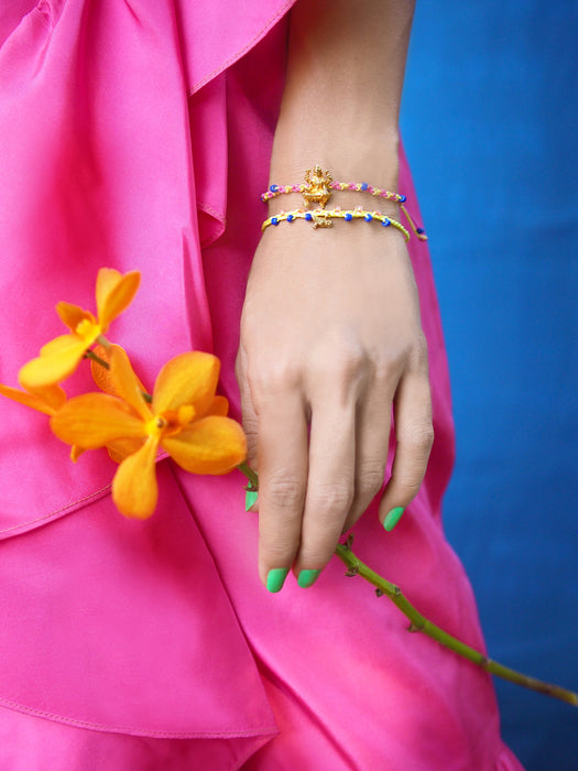 Tridevi Lakshmi Colorful SET Bracelets |  Favora - Trinity