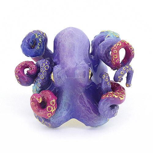 Purple Octopus Ring