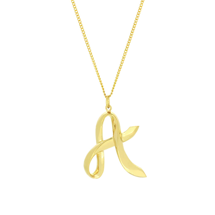 Alphabet A Necklace