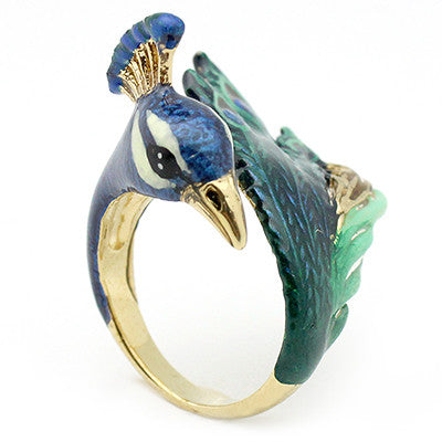 Peacock Ring | Ballerine Bird