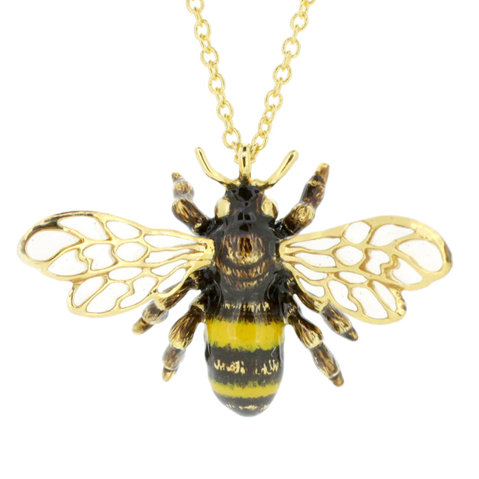 Bee Honey Bee Necklace