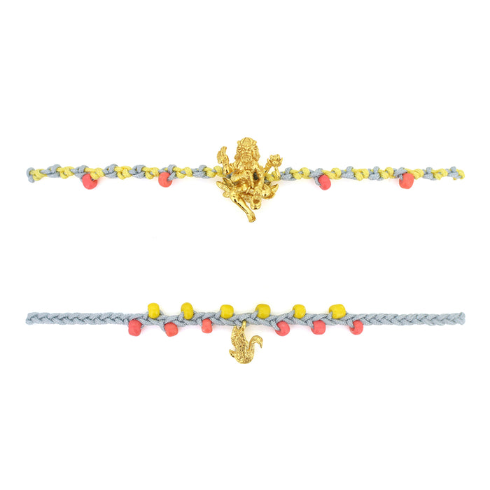 Trimurti Brahma Colorful SET Bracelets /  Favora - Trinity