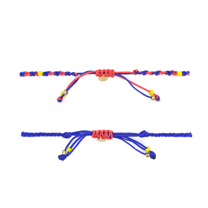 Trimurti Vishnu Colorful SET Bracelets |  Favora - Trinity