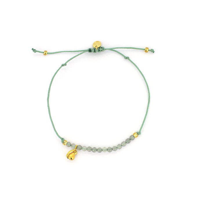 Ganesha Gold-Green SET Bracelets / Favora - Lucky