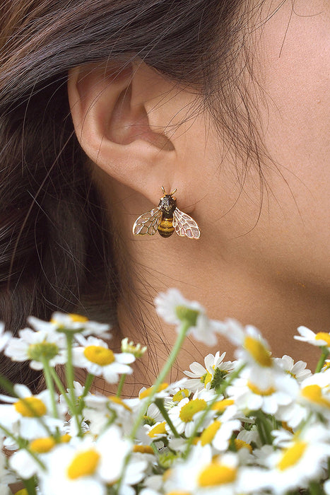 Bee Honey Bee earrings
