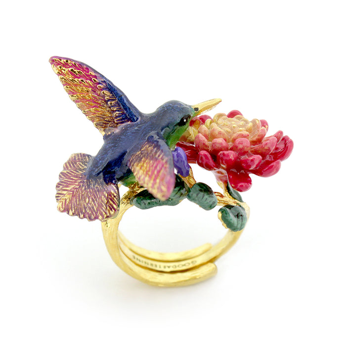 Humming Melody Statement Ring