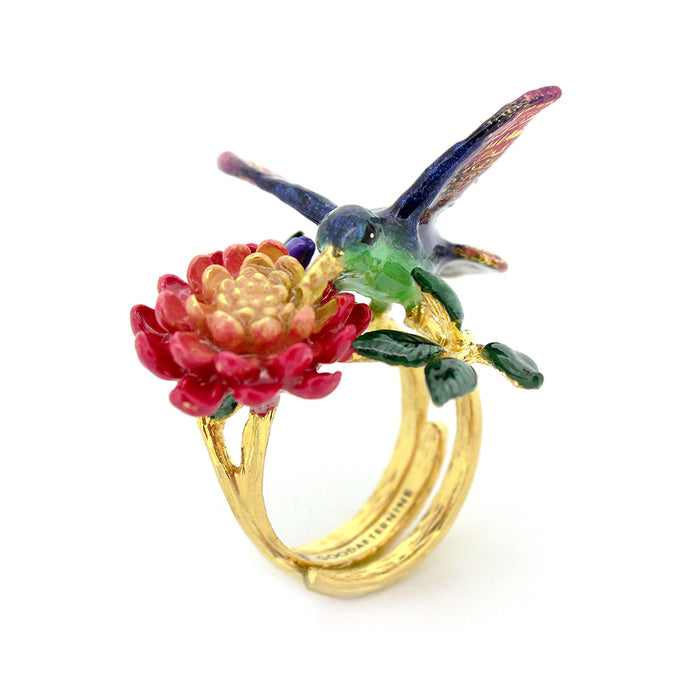 Humming Melody Statement Ring