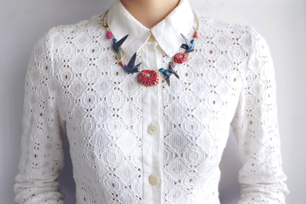 Humming Melody Statement Necklace