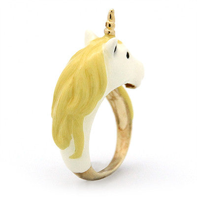 Mini Unicorn Ring Yellow