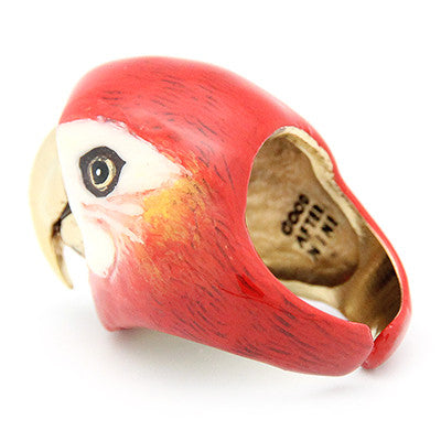 Scarlet Macaw Ring
