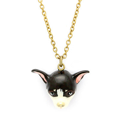 Choco Chihuahua Necklace