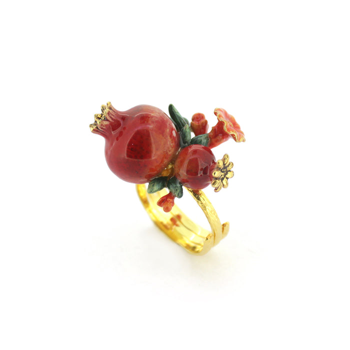 Fruity Blossom | Pomegranate Ring