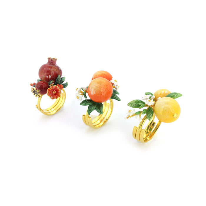 Fruity Blossom | Orange Ring