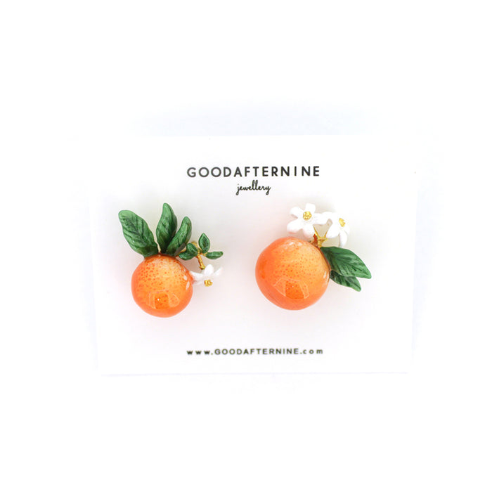 Orange Earrings | Fruity Blossom
