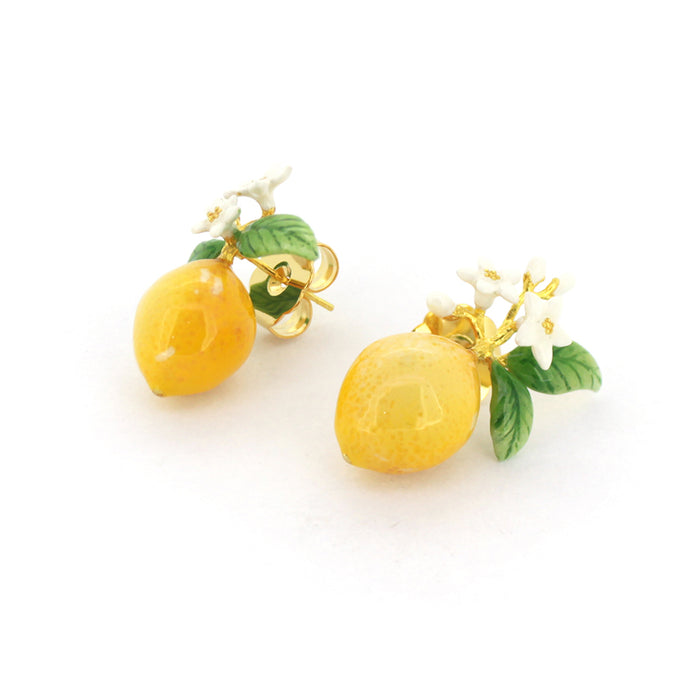 Fruity Blossom | Lemon Earrings
