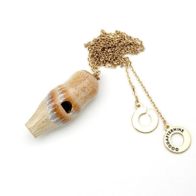 Lucky Barn Owl Whistle Necklace