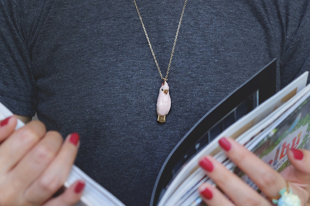 Molly Cockatoo Whistle Necklace