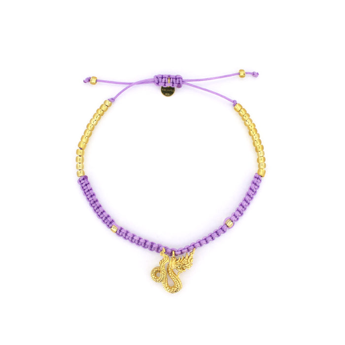Naga Gold-Purple SET Bracelet / Favora - Lucky