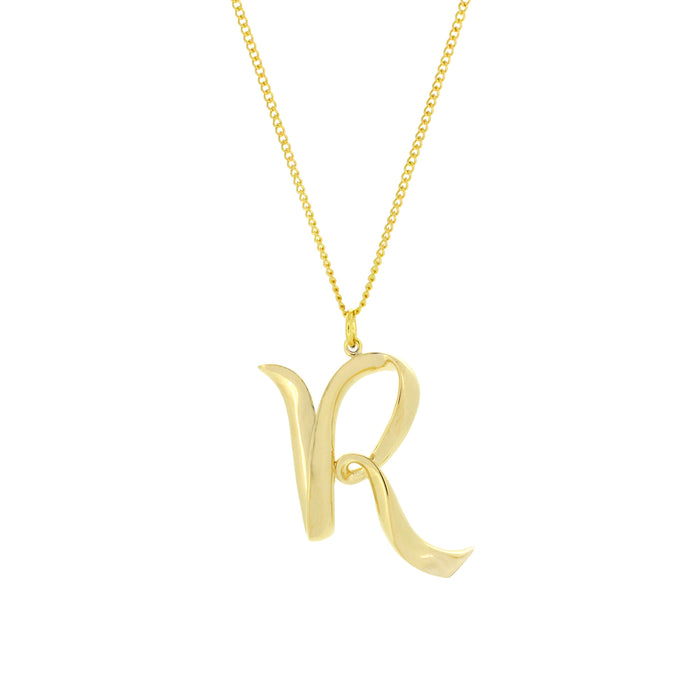 Alphabet R Necklace