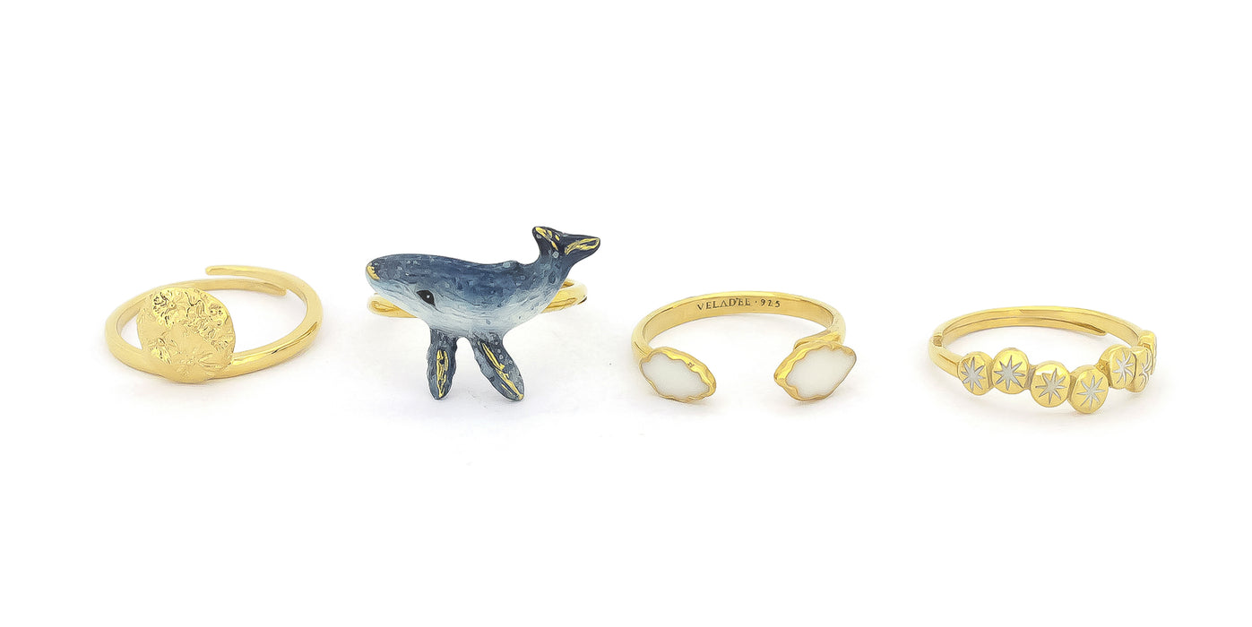 Flying Whale Stacking Ring | Happy Story