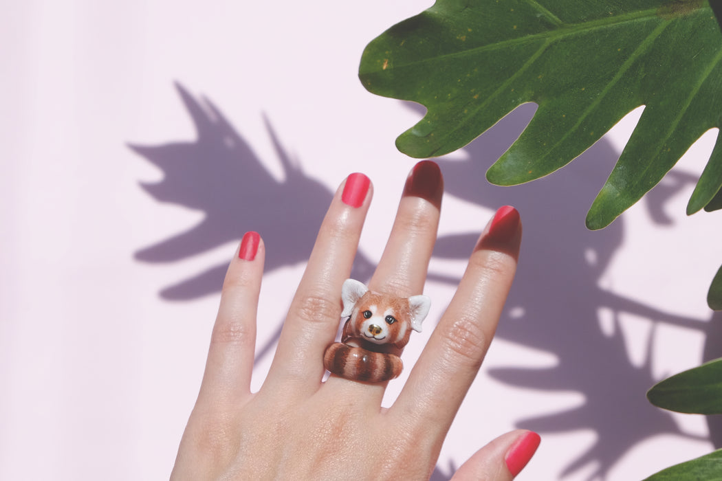 Raph Red Panda Ring